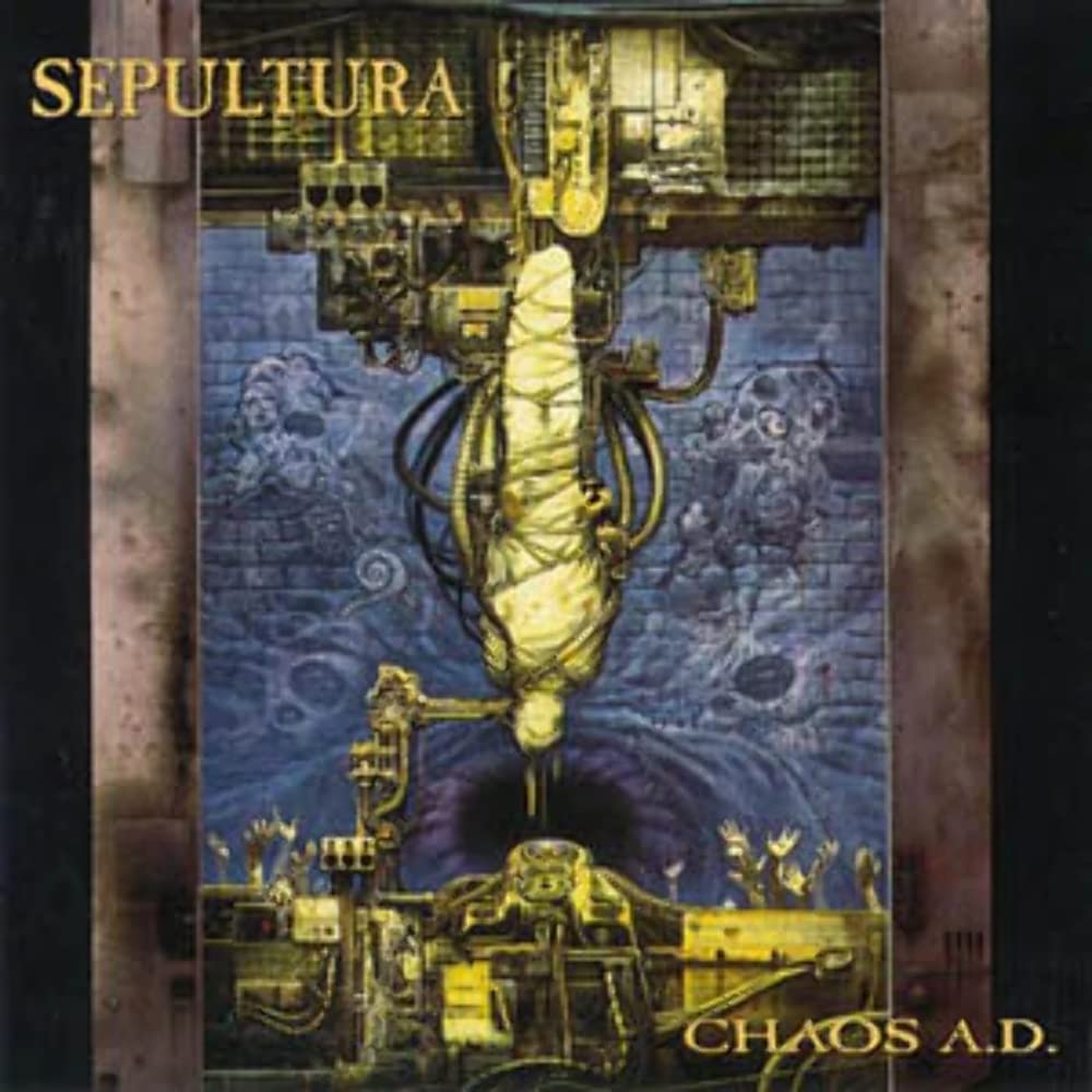 Sepultura – Chaos A.D. vinyl record cover