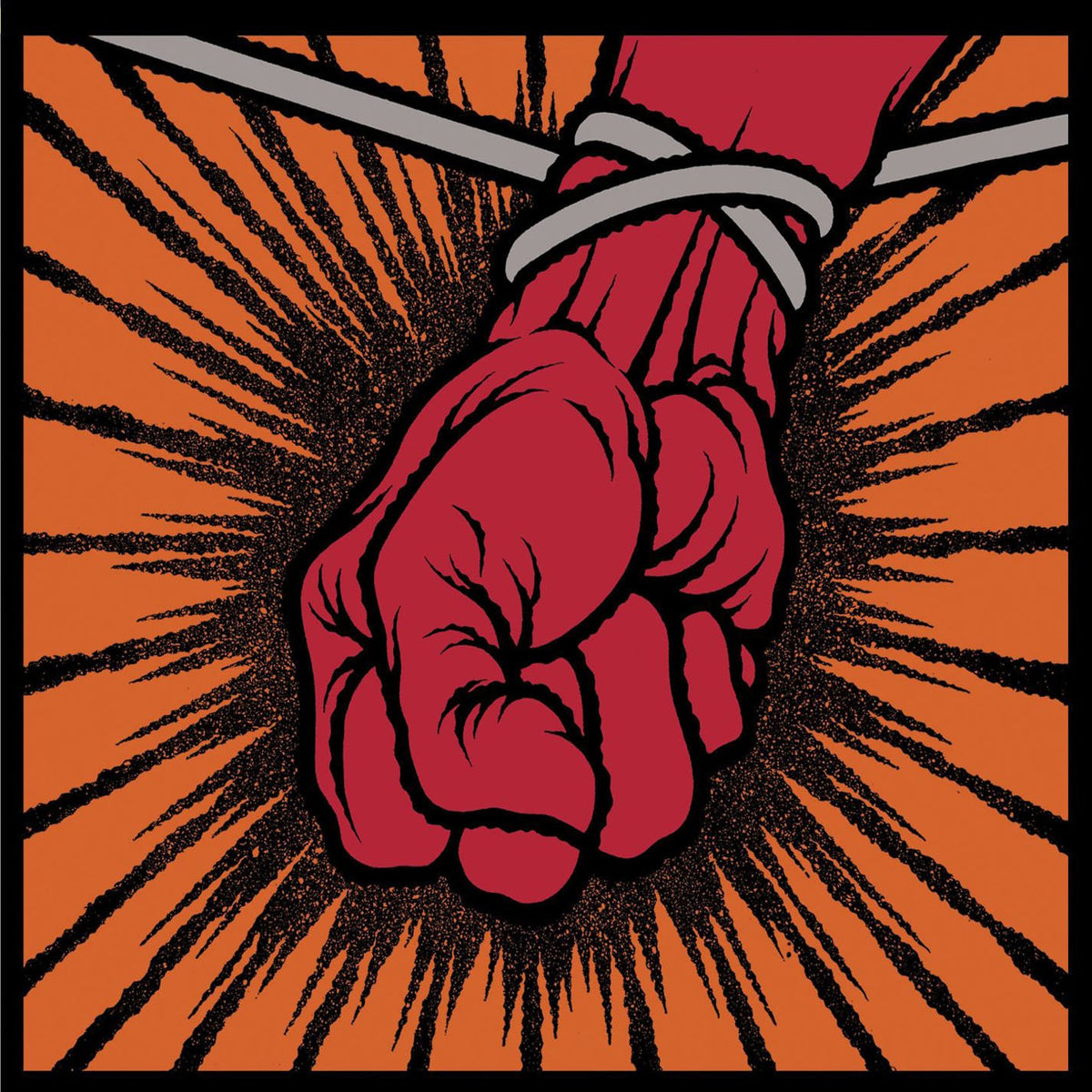 Metallica – St Anger vinyl record cover