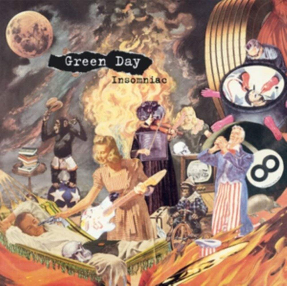 Green Day – Insomniac vinyl record cover