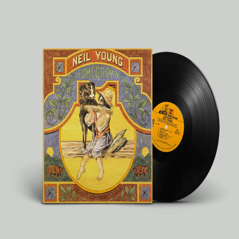Neil Young – Homegrown vinyl record cover