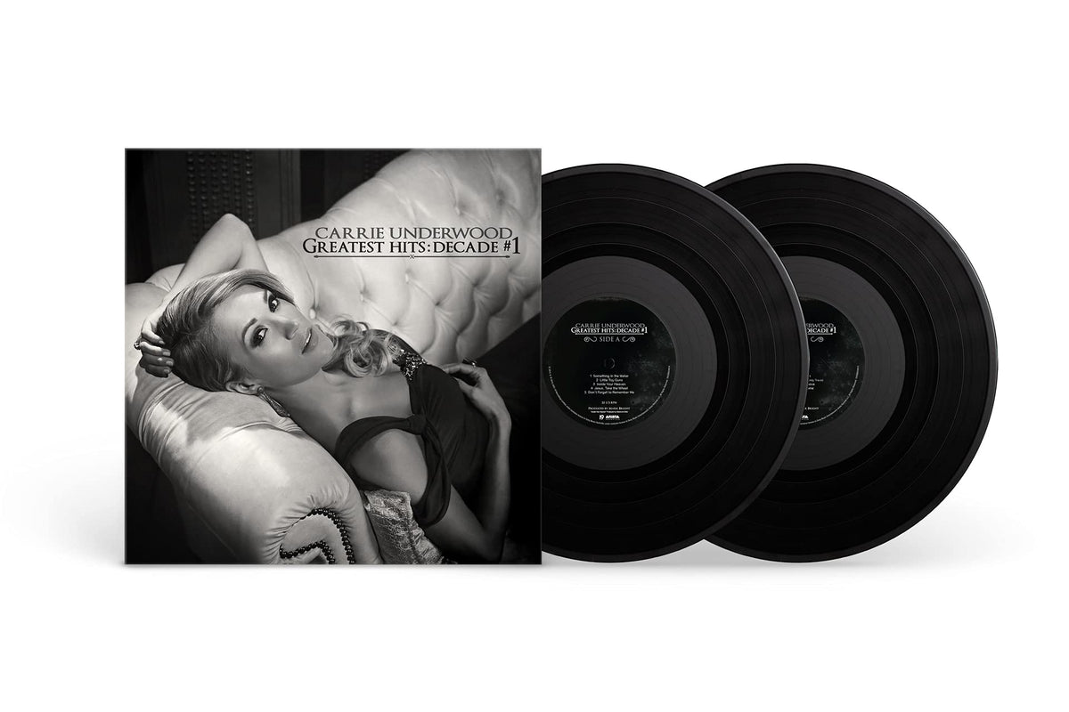 Carrie Underwood – Greatest Hits: Decade #1 vinyl record cover