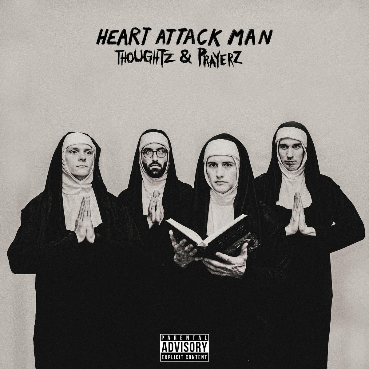 Heart Attack Man – Thoughtz & Prayerz  by Heart Attack Man vinyl record cover