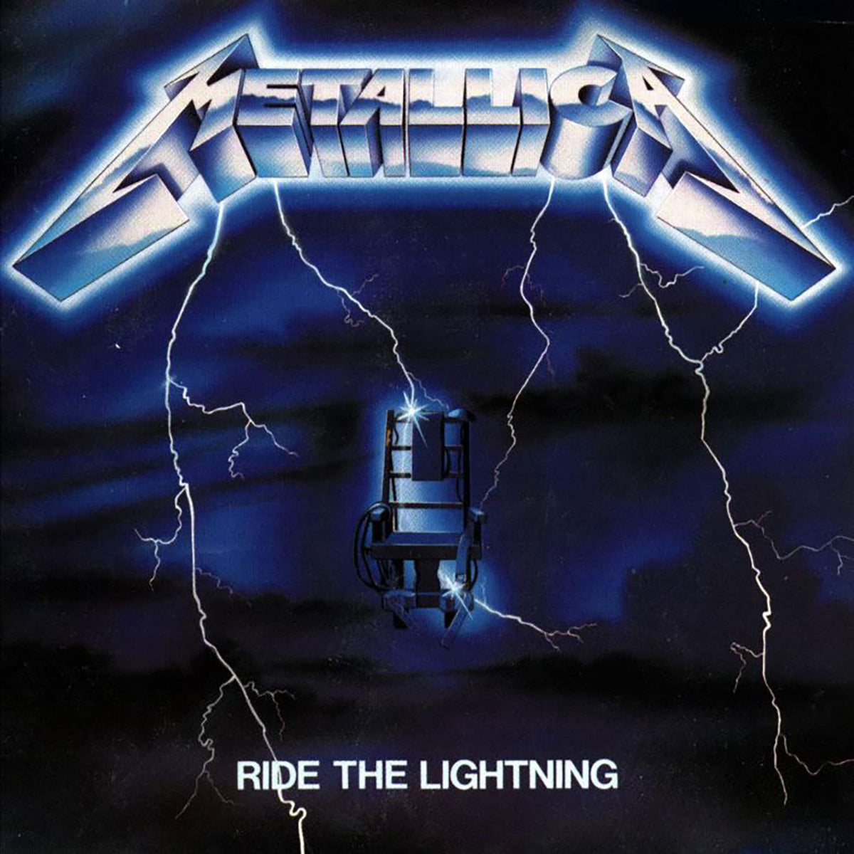 Metallica – RIDE THE LIGHTNING-REMSTR LP  by METALLICA vinyl record cover
