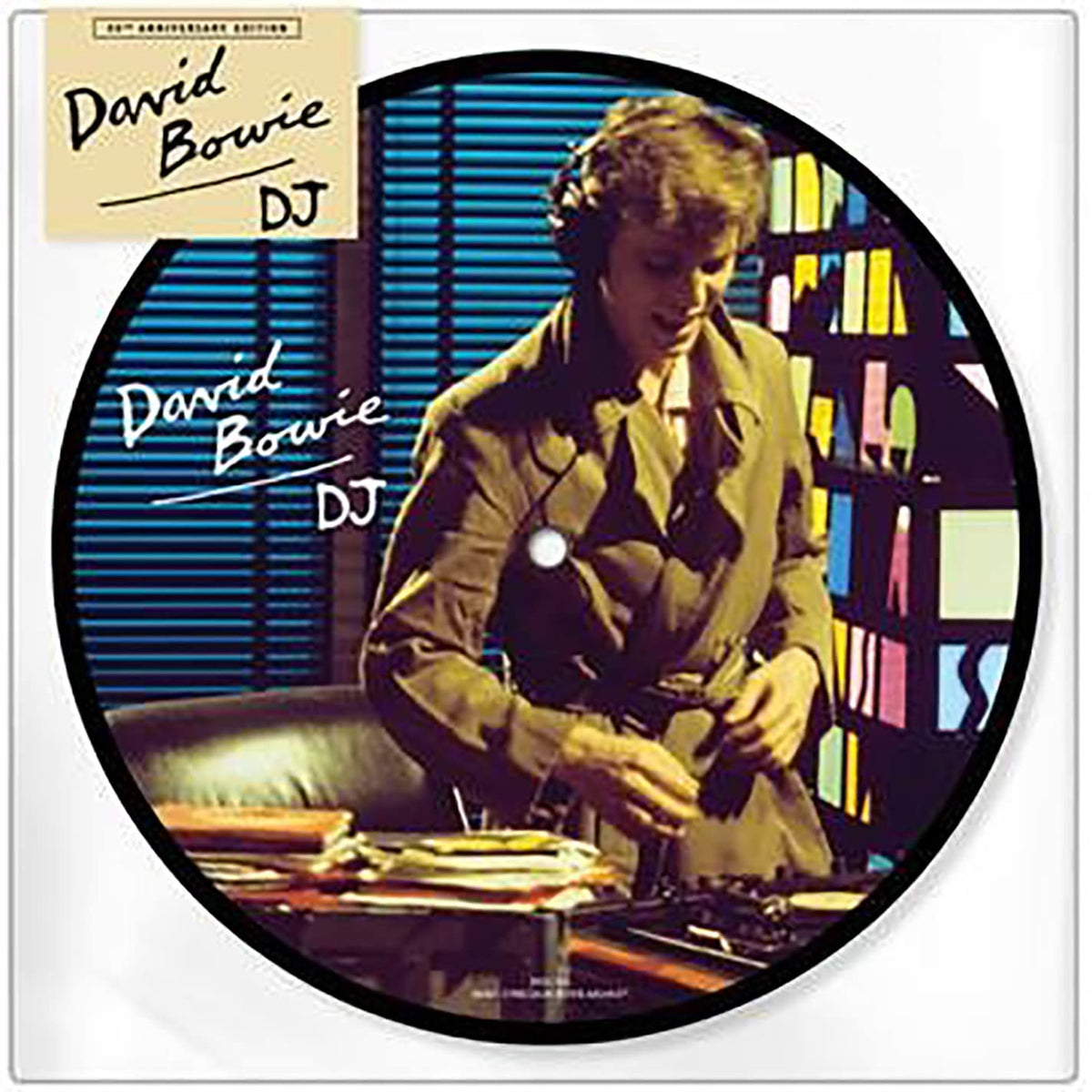 David Bowie – DJ (40TH ANNIVERSARY EDITION) [PICTURE DISC SINGLE]  by DAVID BOWIE vinyl record cover