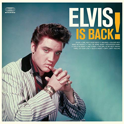 Elvis Presley – Elvis Is Back! vinyl record cover