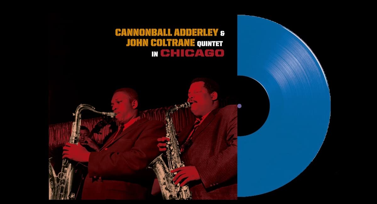 Cannonball Adderley & John Coltrane Quintet – Quintet in Chicago vinyl record cover