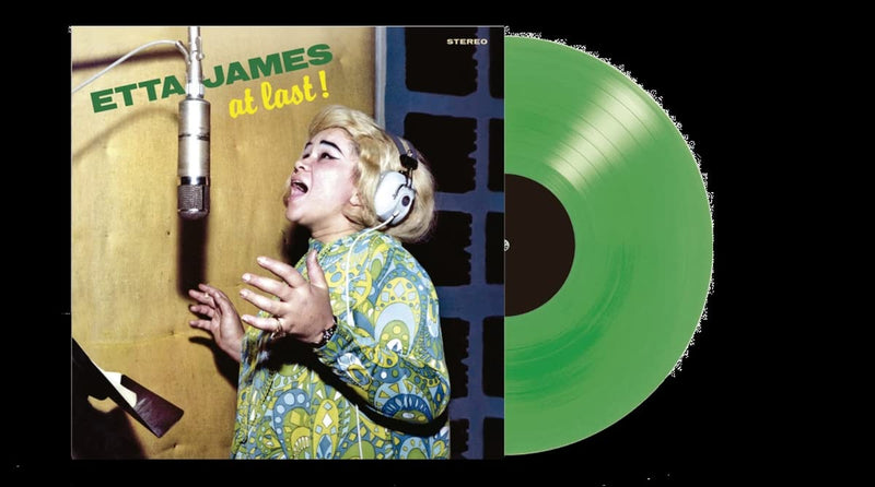 Etta James – At Last! vinyl record cover