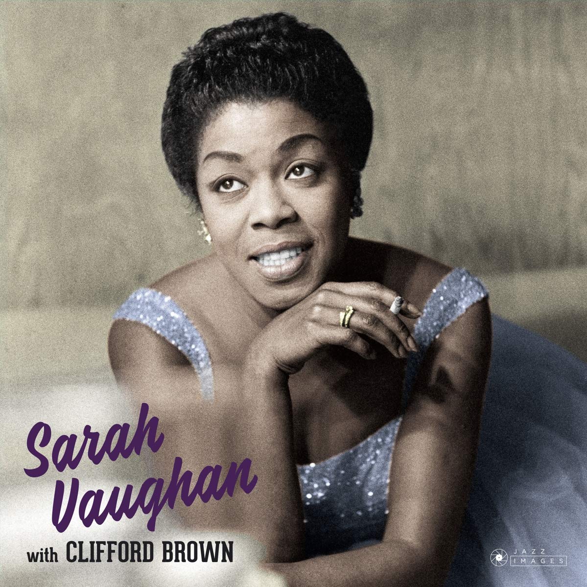Sarah Vaughan – Sarah Vaughan With Clifford Brown (Deluxe Gatefold Edition) vinyl record cover