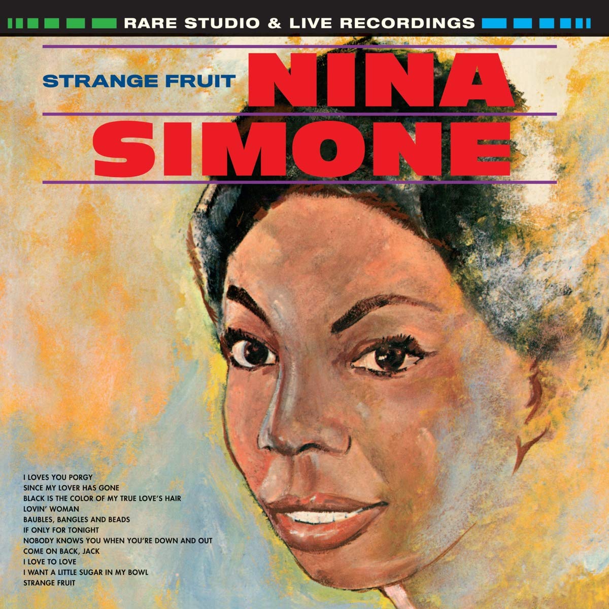 Nina Simone – Strange Fruit vinyl record cover