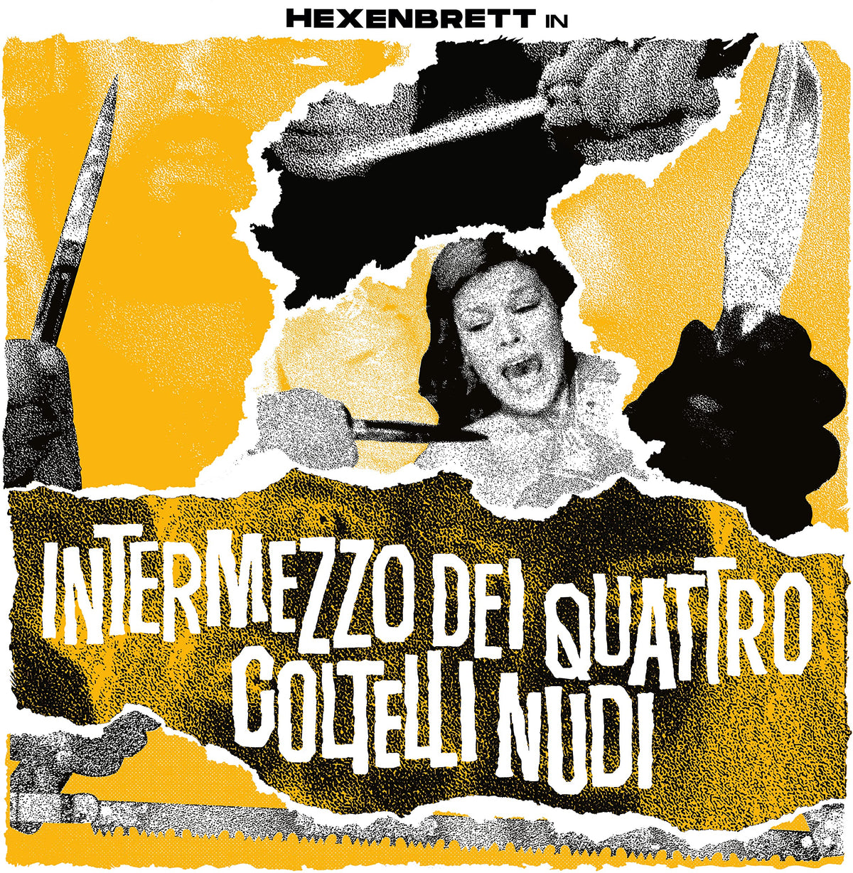 Hexenbrett – Intermezzo Dei Quattro Coltelli Nudi vinyl record cover