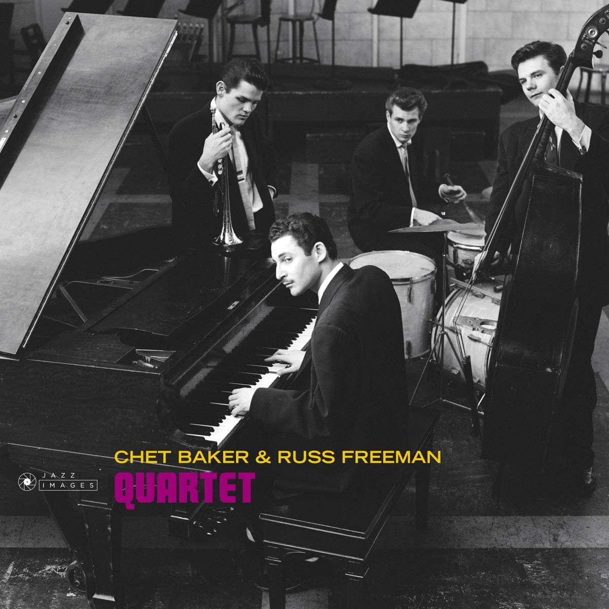Chet Baker & Russ Freeman – Quartet vinyl record cover