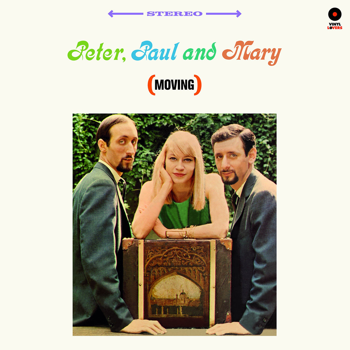 Peter, Paul and Mary – (Moving) vinyl record cover