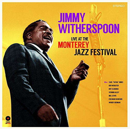 Jimmy Witherspoon – Live at the Monterey Jazz Festival vinyl record cover