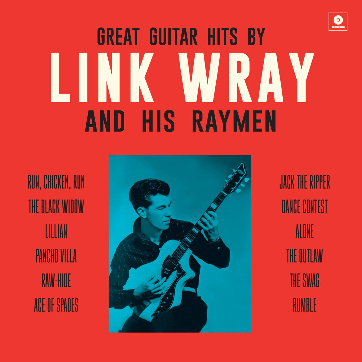 Link Wray & His Ray Men – Great Guitar Hits By Link Wray and His Wray Men vinyl record cover