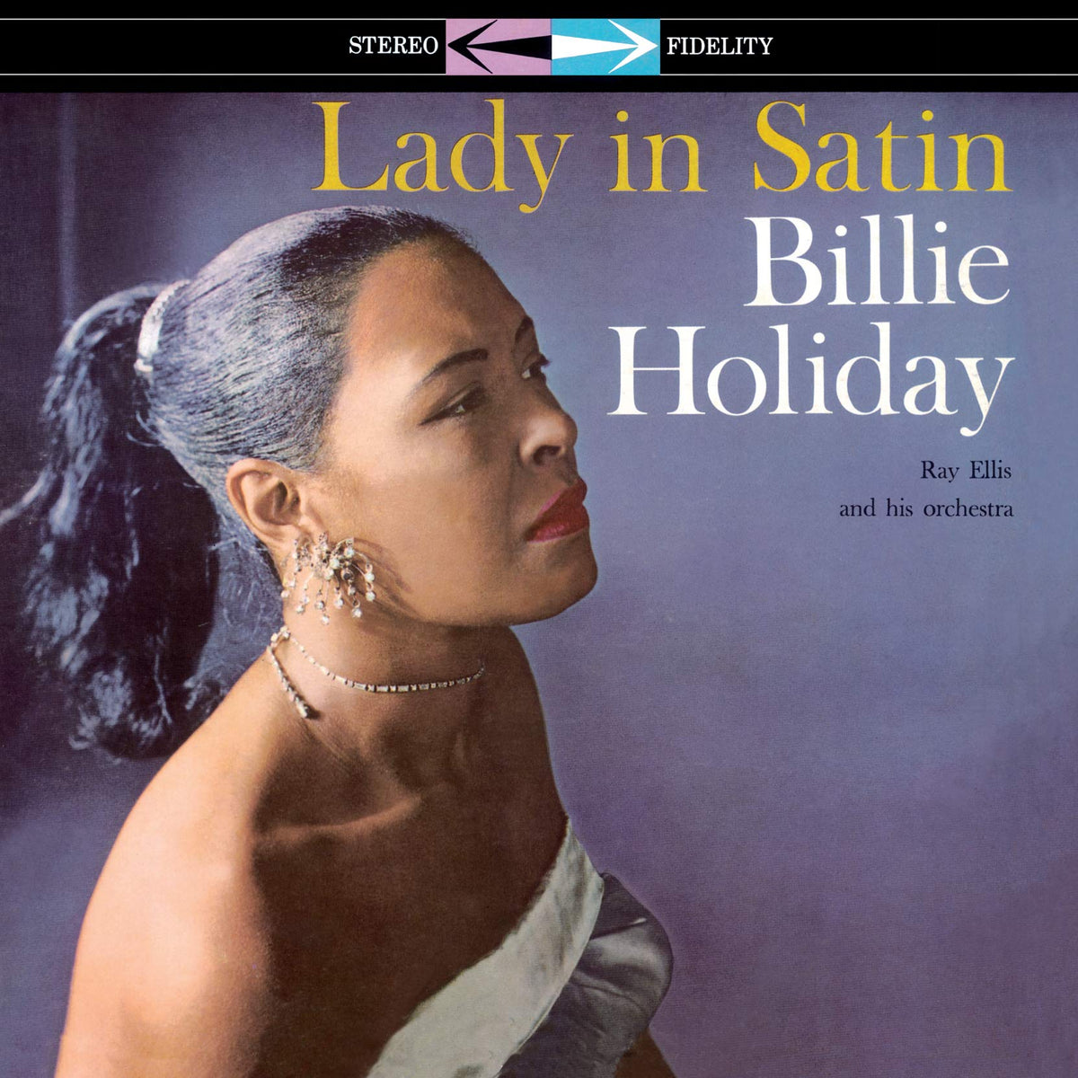 Billie Holiday – Lady in Satin (Coloured Vinyl) vinyl record cover