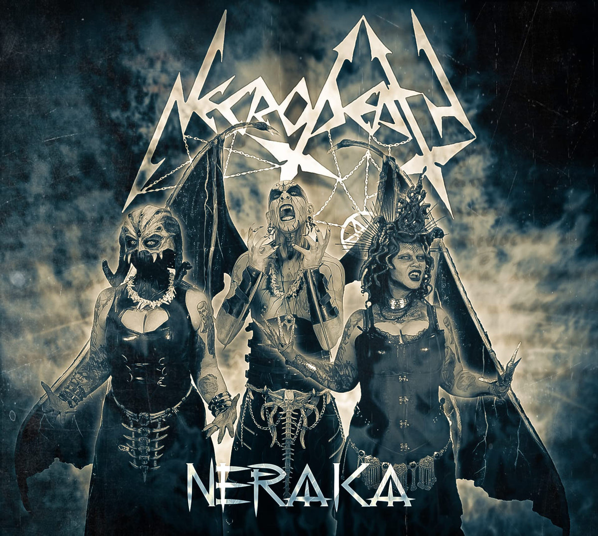 Necrodeath – Neraka vinyl record cover