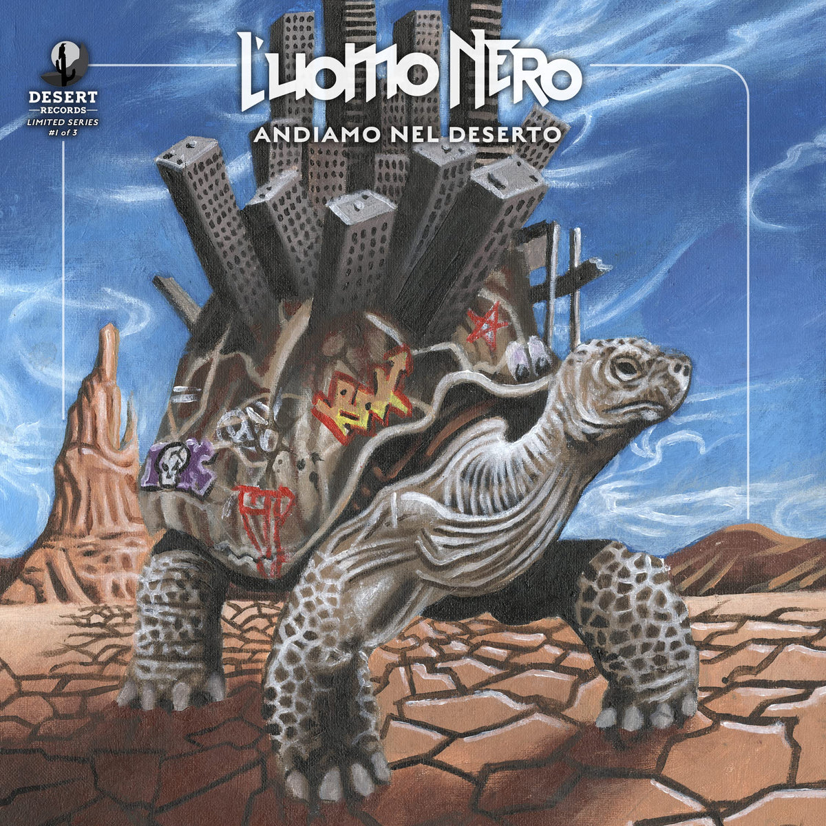L'uomo Nero – Andiamo Nel Deserto vinyl record cover