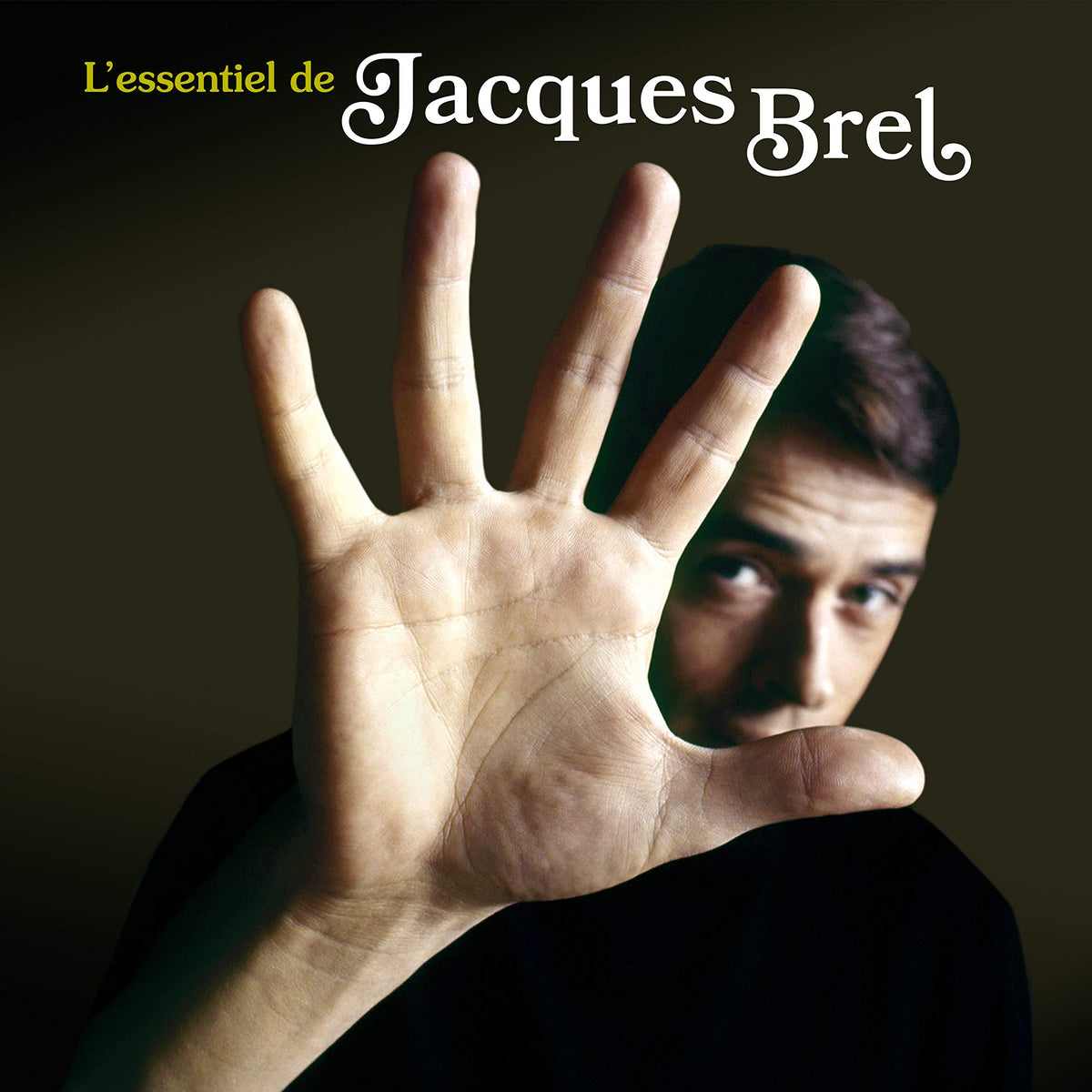 Jacques Brel – L'essentiel De Jacques Brel vinyl record cover