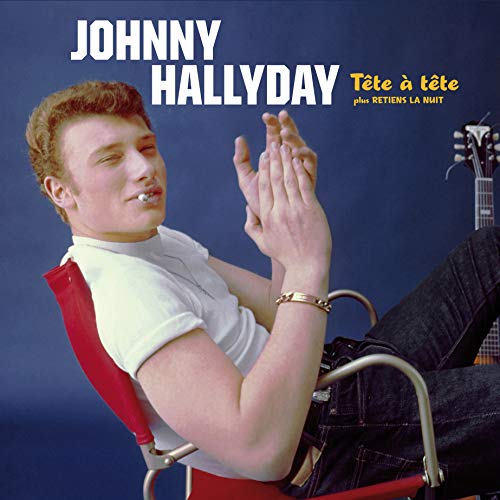 Johnny Hallyday – Tête À Tête Plus Retiens La Nuit vinyl record cover