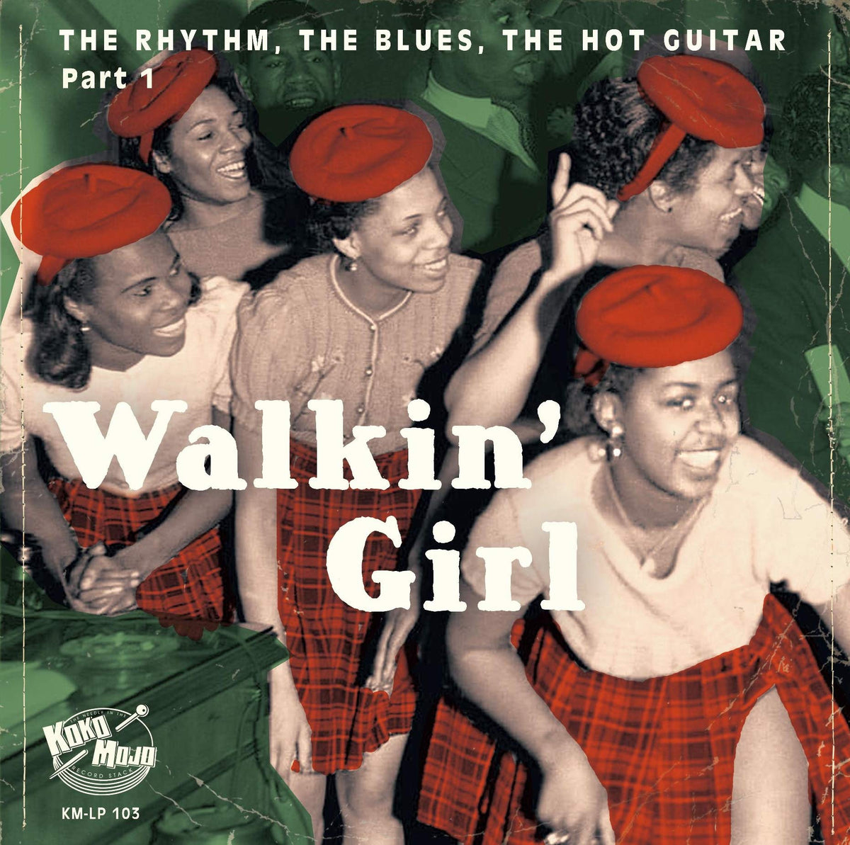Various Artists – Walkin' Girl vinyl record cover
