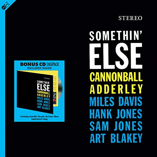 Cannonball Adderley – Somethin' Else vinyl record cover