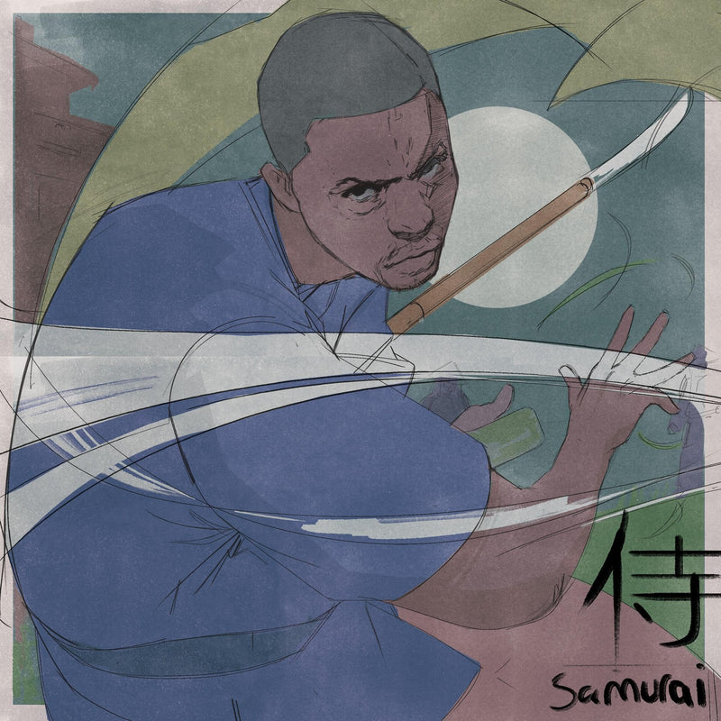 Lupe Fiasco – Samurai vinyl record cover