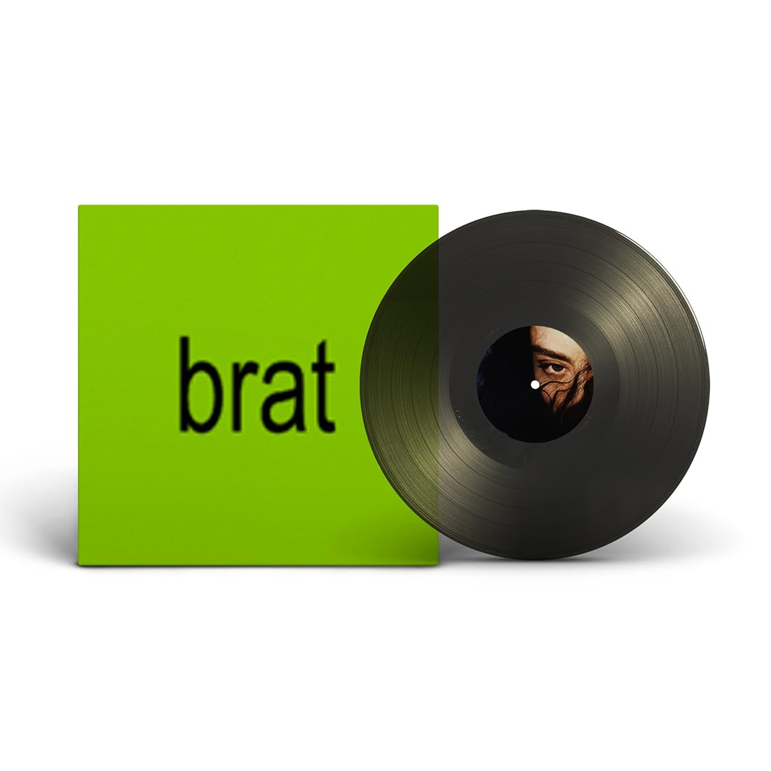 Charli xcx – Brat vinyl record cover