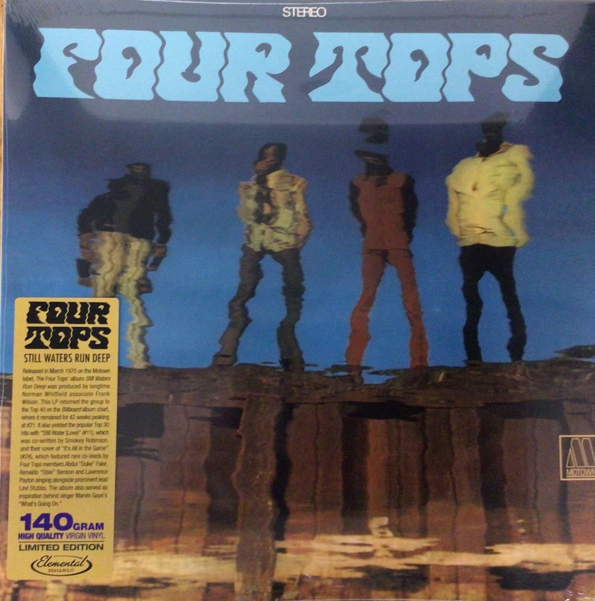 The Four Tops – Still Waters Run Deep vinyl record cover