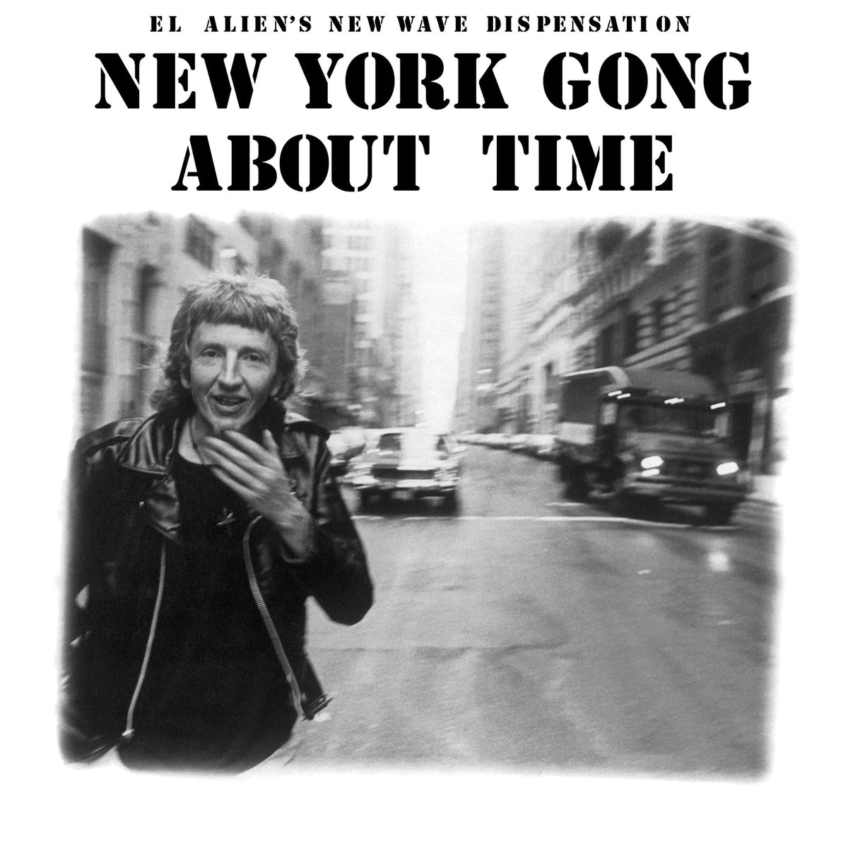 New York Gong – About Time vinyl record cover