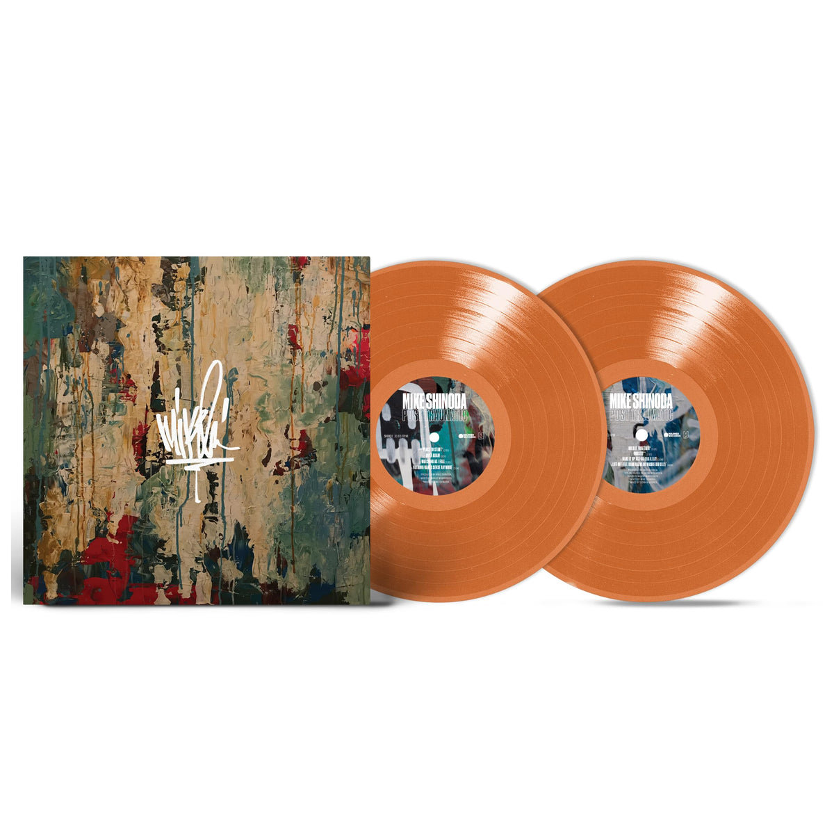 Mike Shinoda – Post Traumatic (X) (Deluxe Edition) (Orange Crush Vinyl) vinyl record cover