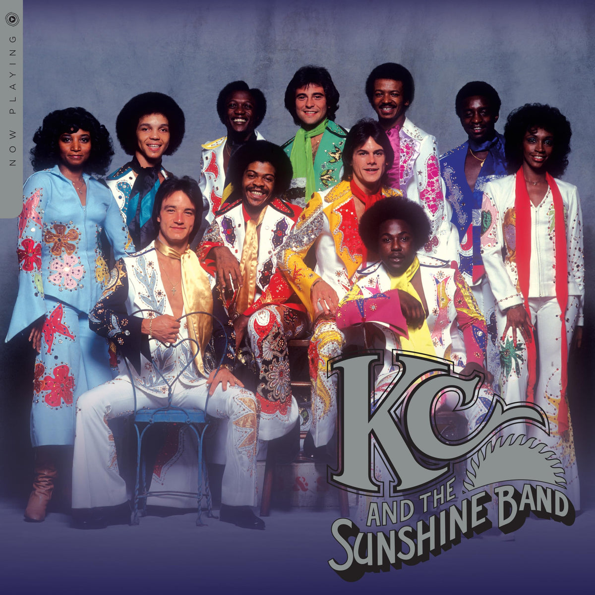 KC and the Sunshine Band – Now Playing vinyl record cover