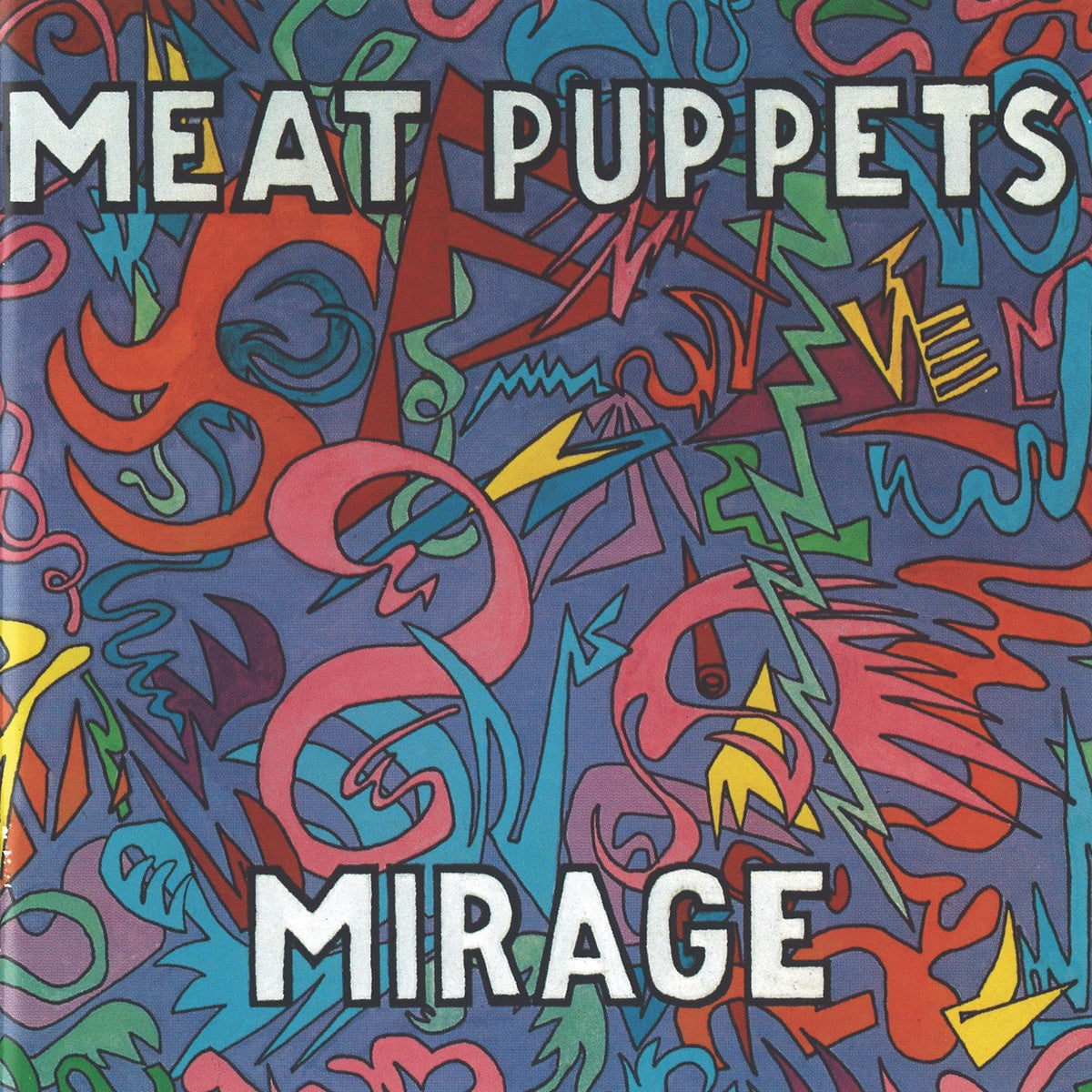 Meat Puppets – Mirage vinyl record cover