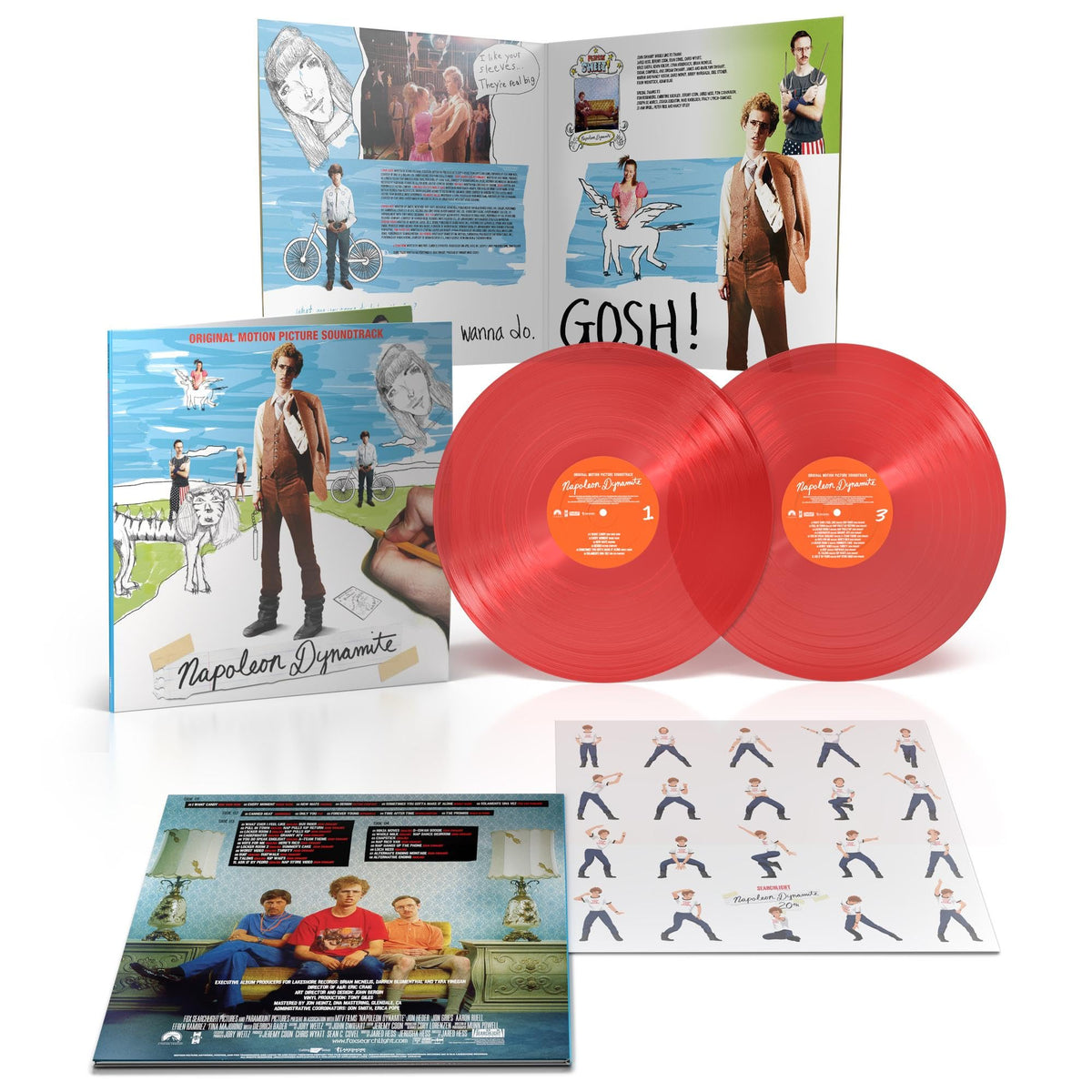 Various Artists – Napoleon Dynamite - Original Soundtrack (20th Anniversary Edition vinyl record cover