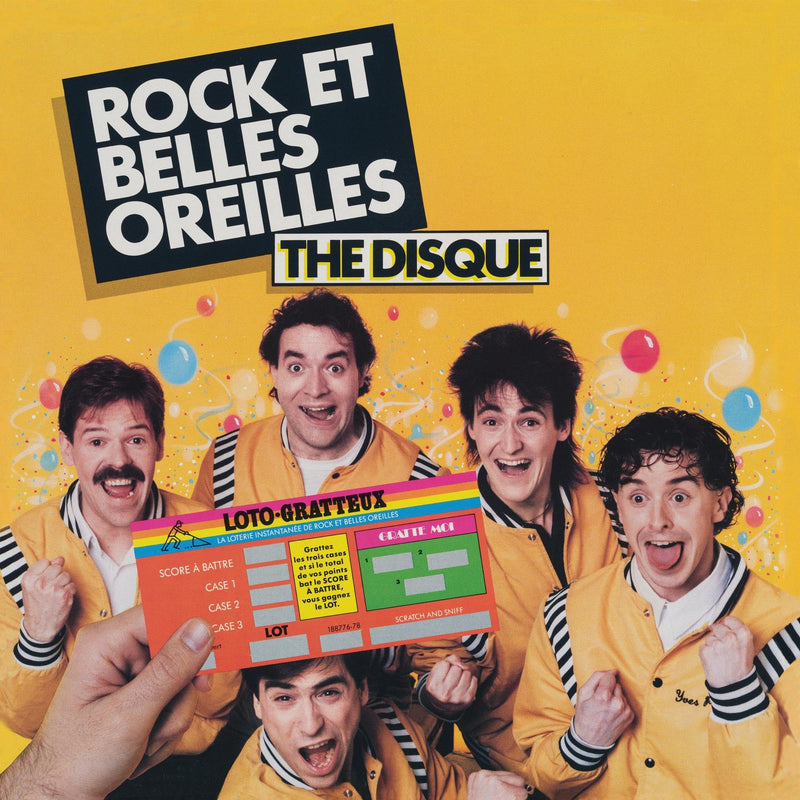 Rock Et Belles Oreilles – The Disque (Jaune Vif) (LP)  by Rock Et Belles Oreilles vinyl record cover