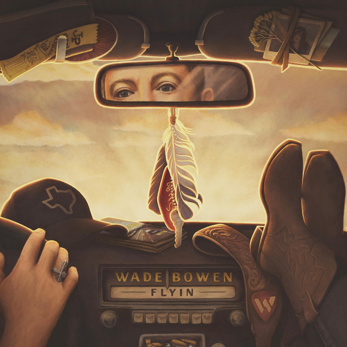 Wade Bowen – Flyin vinyl record cover