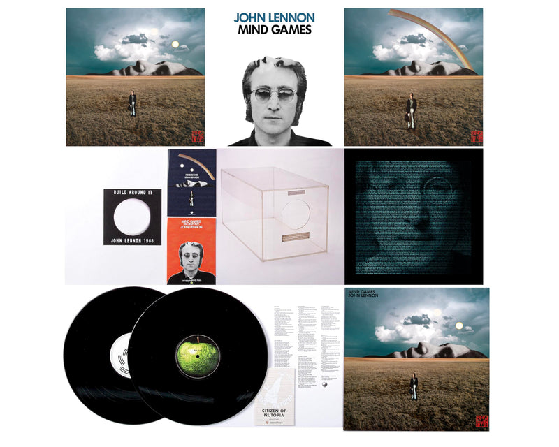 John Lennon – Mind Games vinyl record cover