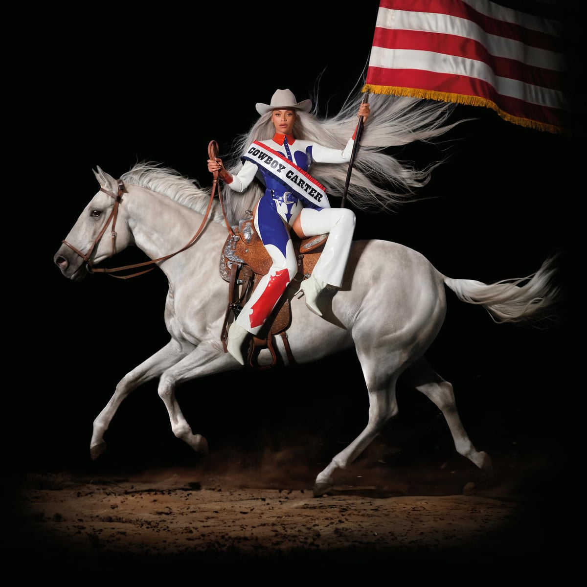 Beyoncé – Cowboy Carter vinyl record cover