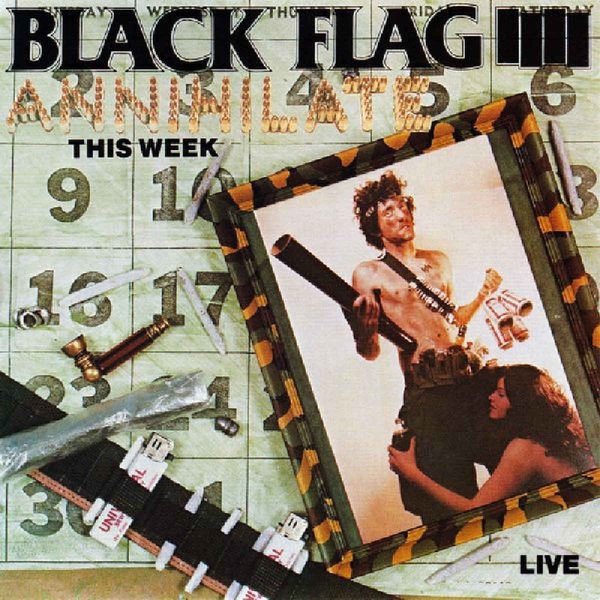 Black Flag – Annihilate This Week vinyl record cover