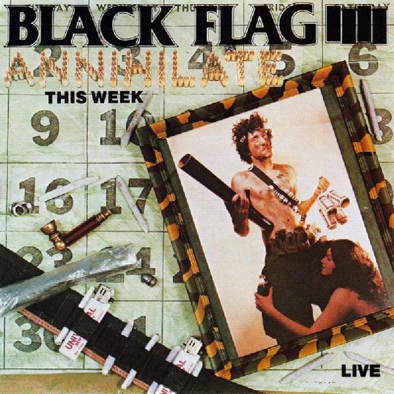 Black Flag – Annihilate This Week vinyl record cover