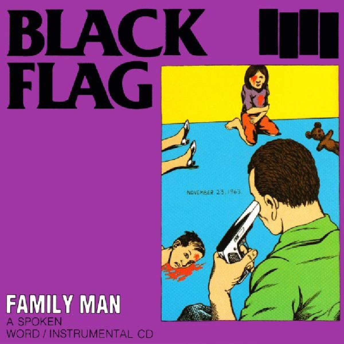 Black Flag – Family Man vinyl record cover