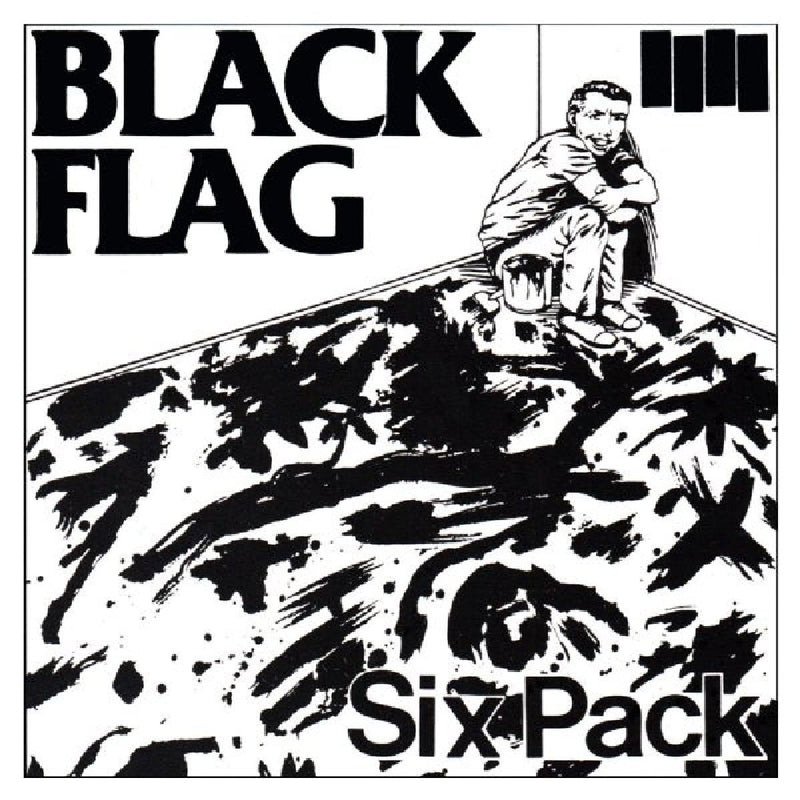 Black Flag – Six Pack vinyl record cover