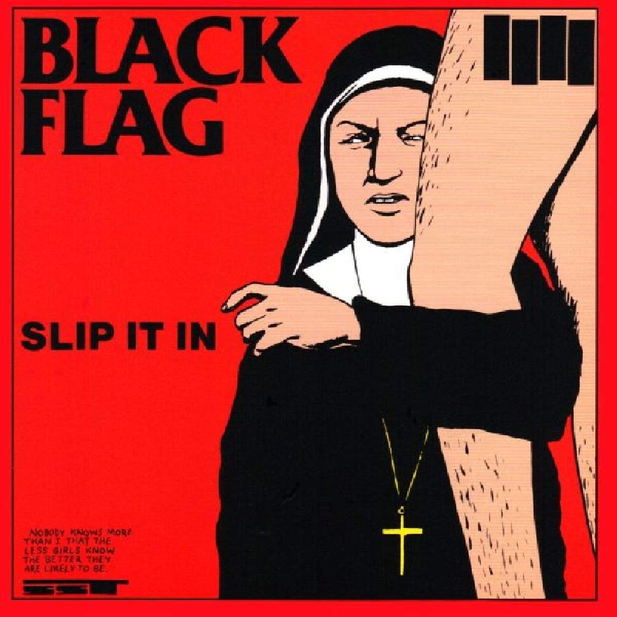 Black Flag – Slip It In vinyl record cover