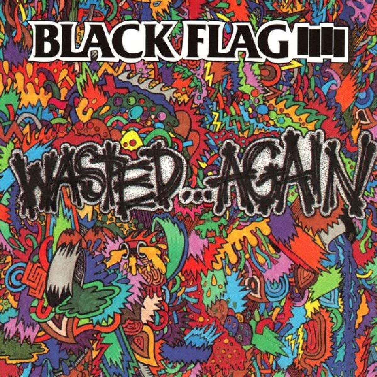 Black Flag – Wasted... Again vinyl record cover