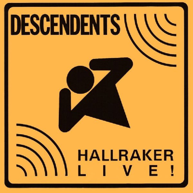 Descendents – Hallraker Live! vinyl record cover
