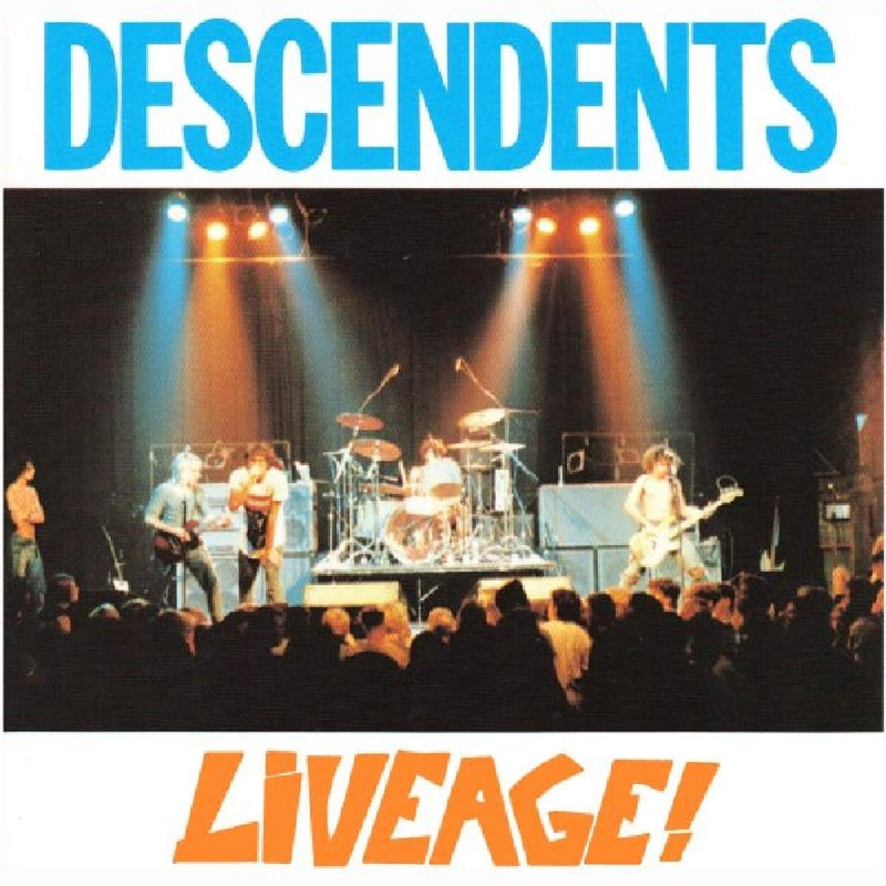 Descendents – Liveage! vinyl record cover