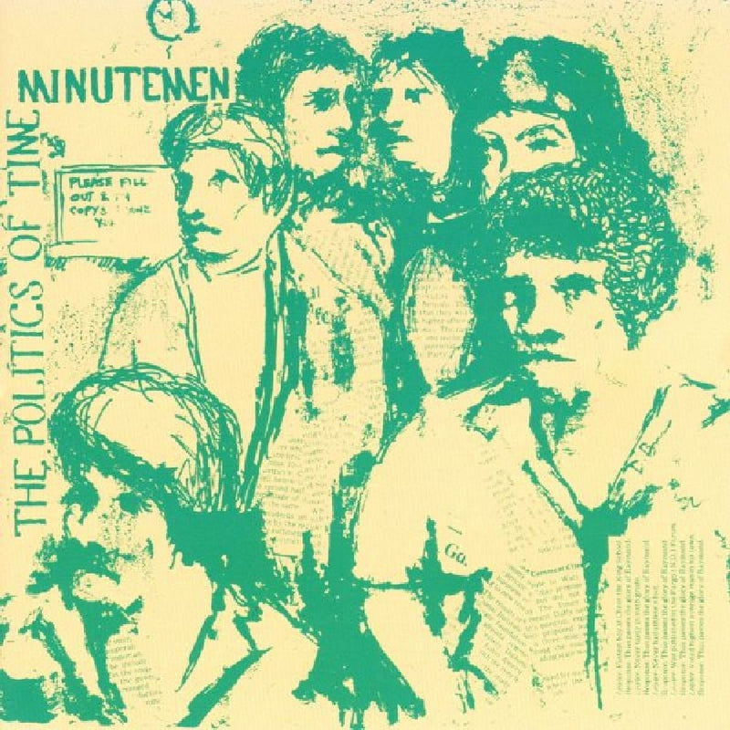 Minutemen – The Politics Of Time (LP)  by Minutemen vinyl record cover