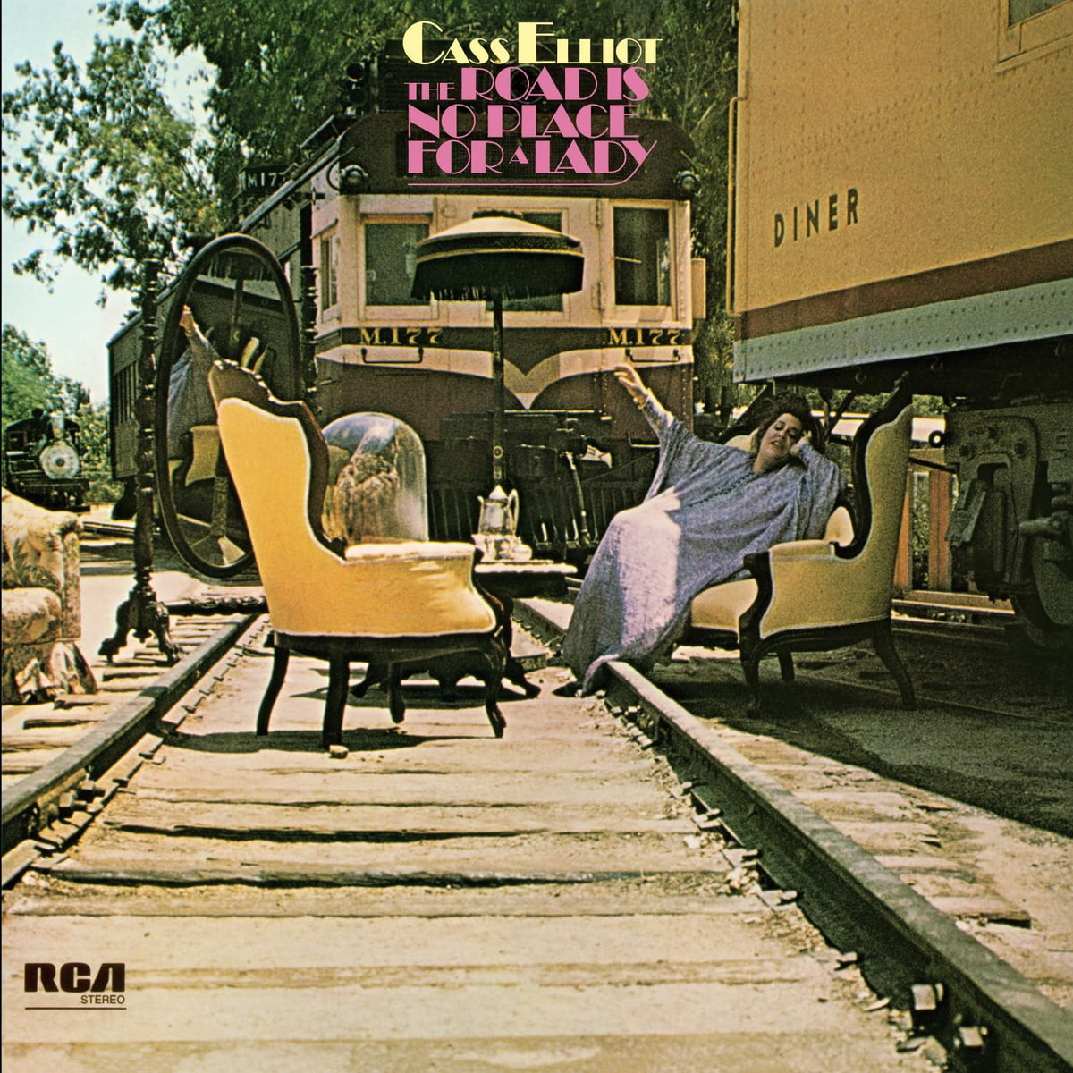 Cass Elliot – The Road Is No Place For A Lady (Pink Coloured Vinyl) (LP)  by Cass Elliot vinyl record cover