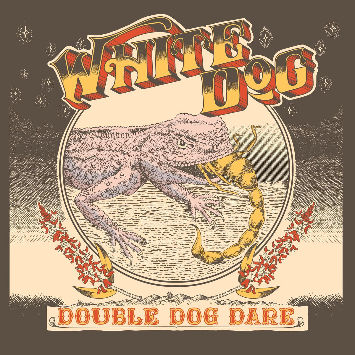 White Dog – Double Dog Dare (2LP) vinyl record cover