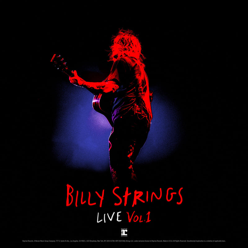 Billy Strings – Billy Strings Live vinyl record cover