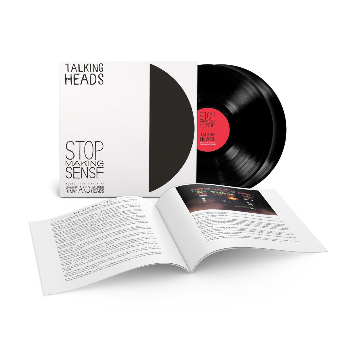 Talking Heads – Stop Making Sense vinyl record cover